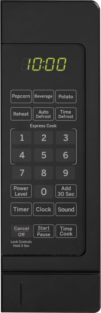 GE GCST07N1WBB Microwave Oven, 700-watt 6 Auto Cooking Settings, Child-Lock Technology, Kitchen Essentials for The Countertop, Dorm Room or Apartment, 0.7 Cu. Ft, Black GE GCST07N1WBB Microwave Oven, 700-watt 6 Auto Cooking Settings, Child-Lock Technology, Kitchen Essentials for The Countertop, Dorm Room or Apartment, 0.7 Cu. Ft, Black