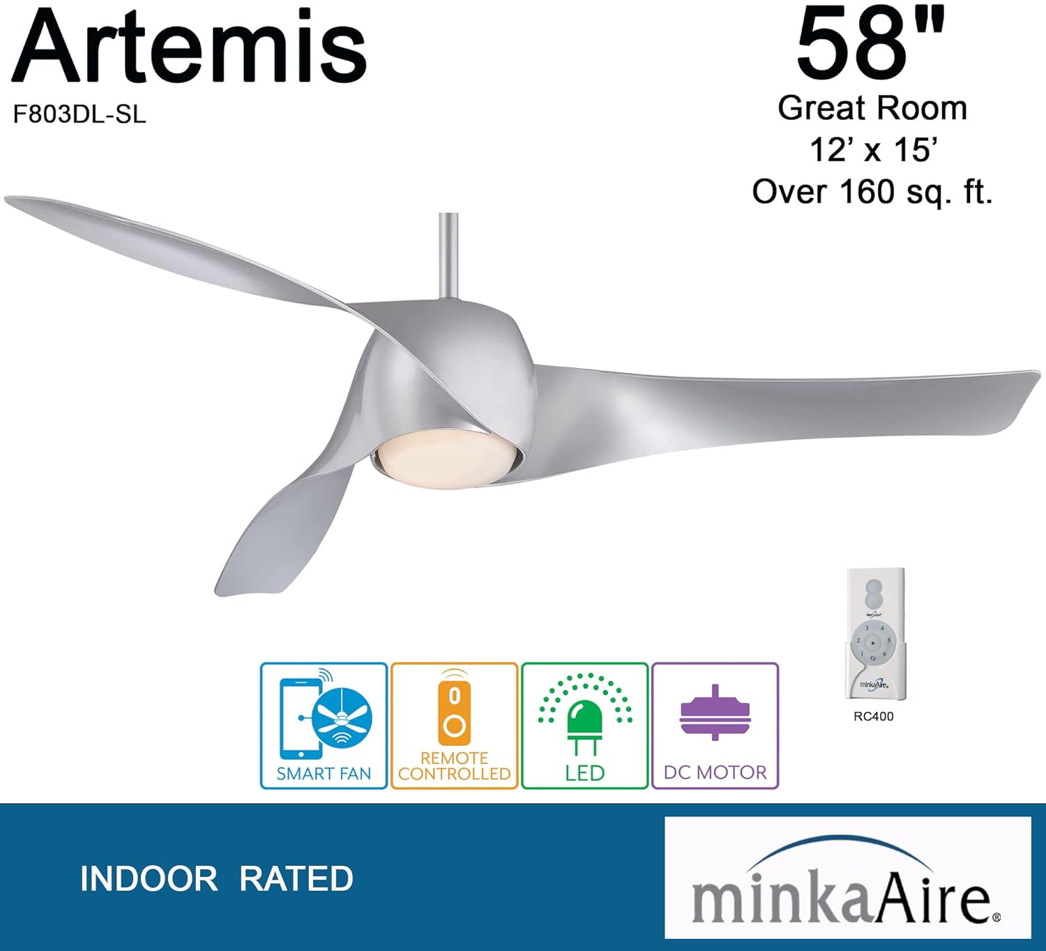 minka-aire-f803dl-dk-artemis-ceiling-fan-review
