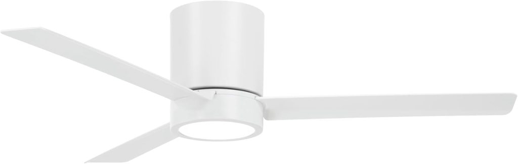 MINKA-AIRE Roto Flush 52 Hugger LED Ceiling Fan F644L-WHF - Flat White