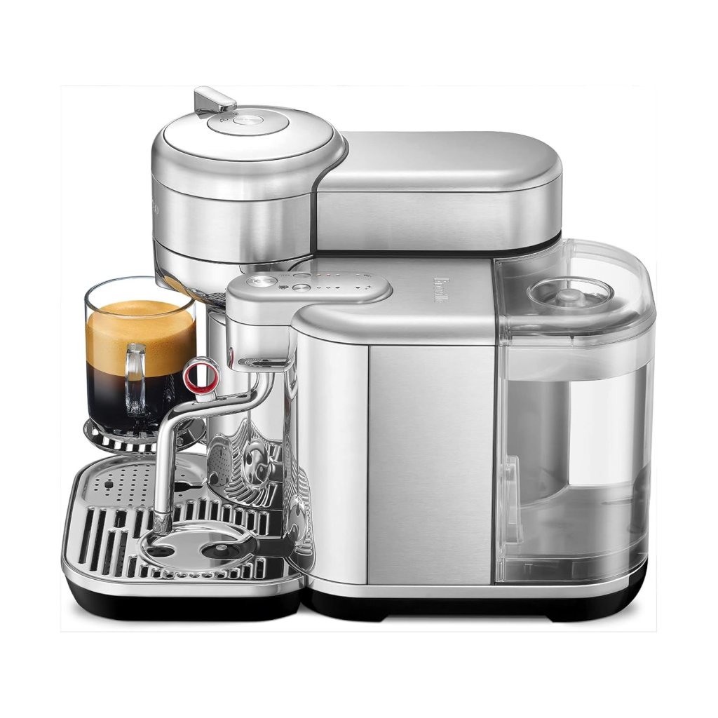 Nespresso Breville Vertuo Creatista BVE850BSS, Brushed Stainless Steel