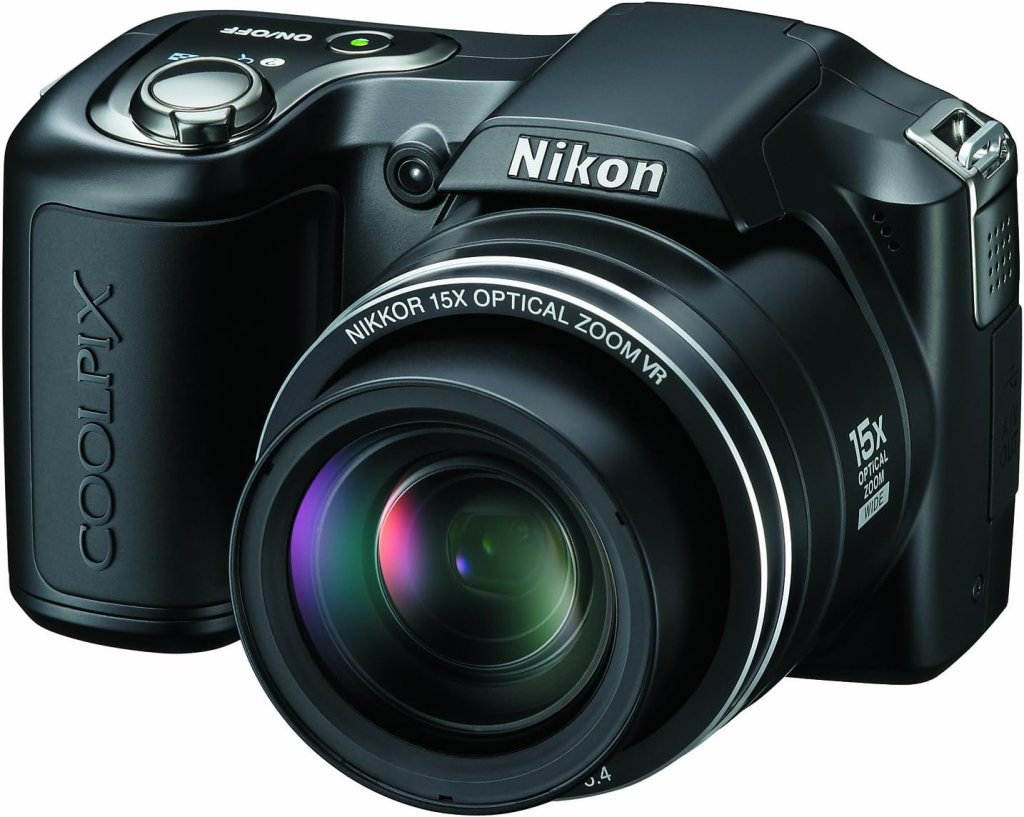 Nikon Coolpix L100 10 MP Digital Camera with 15x Optical Vibration Reduction (VR) Zoom