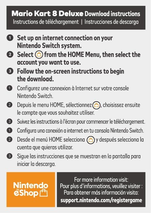 Nintendo Switch™ – OLED Model Mario Kart™ 8 Deluxe Bundle