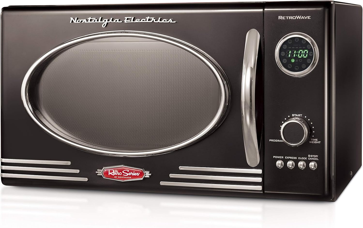 nostalgia-rmo4bk-retro-09-cubic-foot-800-watt-countertop-microwave-oven-5-power-levels-and-12-cook-settings-led-display-