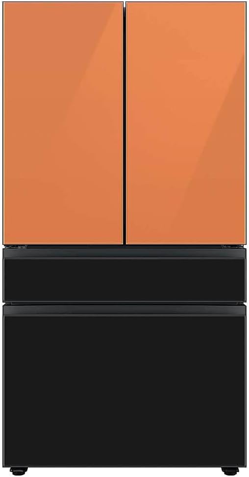 Samsung RAF36DMM33 Bespoke 4-Door French Door Refrigerator Panel - Middle Panel - Charcoal Glass