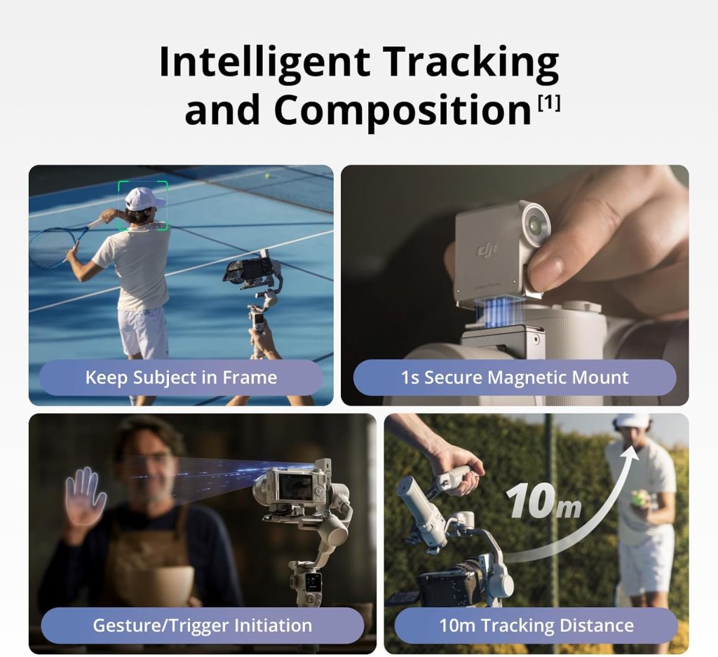 DJI RS 3 Combo, 3-Axis Gimbal Stabilizer for DSLR and Mirrorless Camera for Canon/Sony/Panasonic/Nikon/Fujifilm, 3 kg (6.6 lbs) Payload, Automated Axis Locks, 1.8 OLED Touchscreen, Camera Gimbal DJI RS 3 Combo, 3-Axis Gimbal Stabilizer for DSLR and Mirrorless Camera for Canon/Sony/Panasonic/Nikon/Fujifilm, 3 kg (6.6 lbs) Payload, Automated Axis Locks, 1.8 OLED Touchscreen, Camera Gimbal