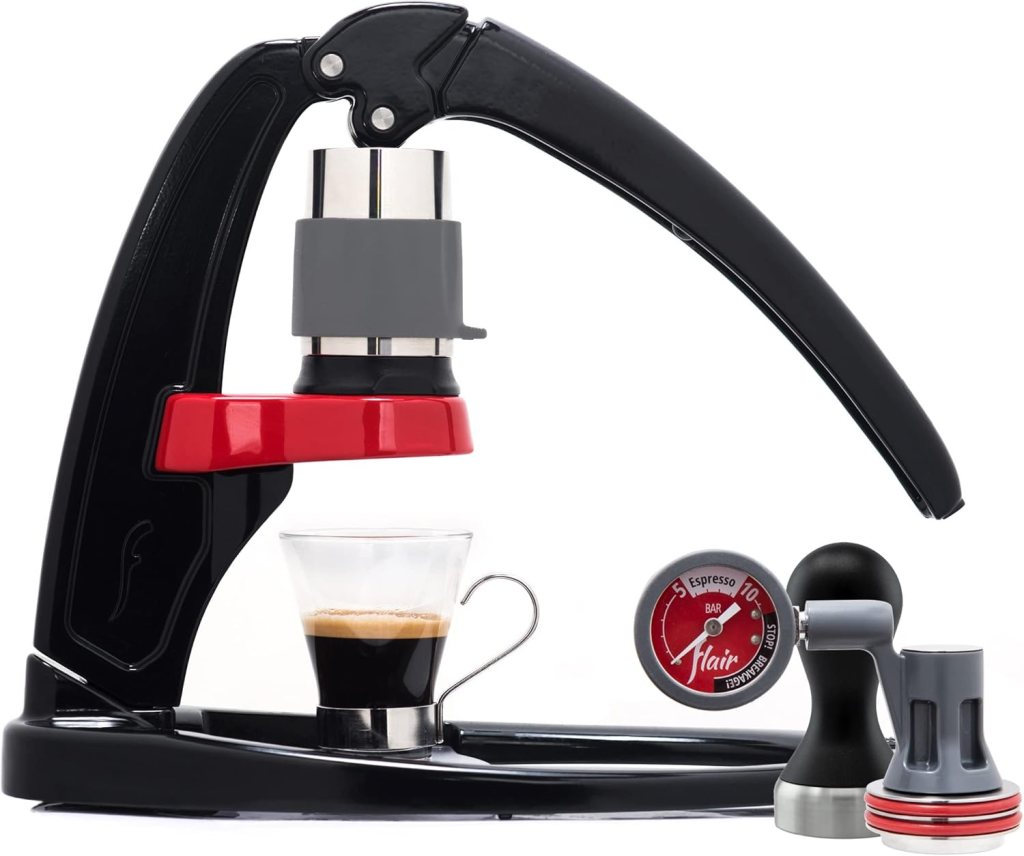 Flair Espresso Maker - Classic: All manual lever espresso maker for the home - portable and non-electric