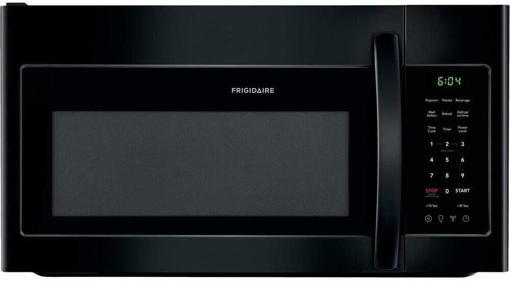 Frigidaire FFMV1846VB 30 Black Over the Range Microwave with 1.8 cu. ft. Capacity, in Black Frigidaire FFMV1846VB 30 Black Over the Range Microwave with 1.8 cu. ft. Capacity, in Black