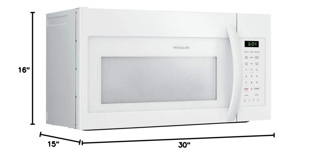 Microwave,1.80 cu. ft. Capacity,White