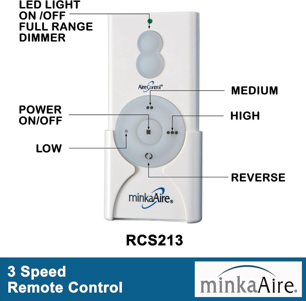Minka-Aire F1000-BN, Dyno, 52 Ceiling Fan, Brushed Nickel