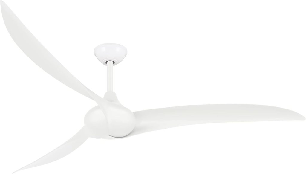 MINKA-AIRE F855-DK Wave 65 Ceiling Fan with Remote Control in Distressed Koa Finish