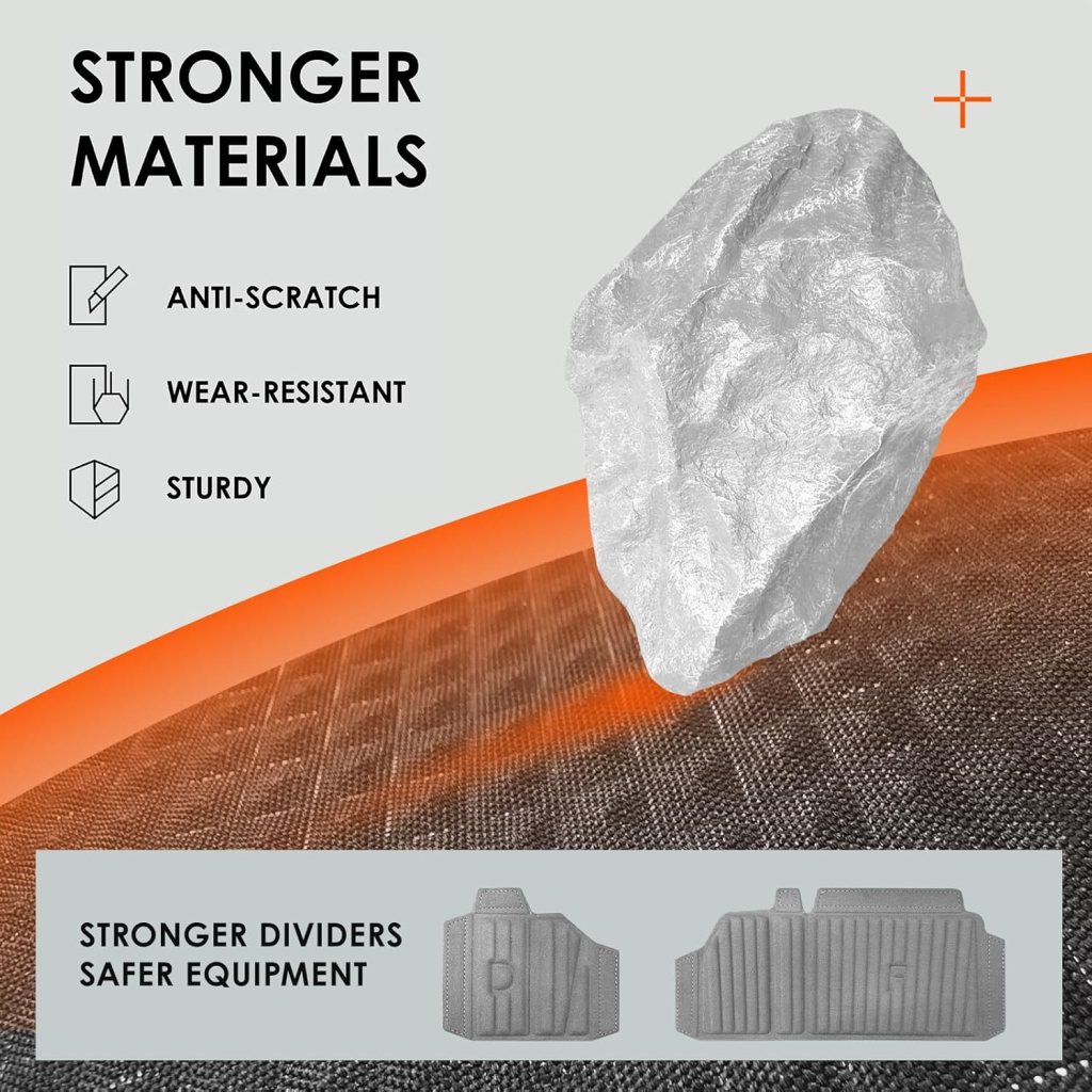 TARION Pro 2 Bags in 1 Camera Backpack Large with 15.6 Laptop Compartment Waterproof Rain Cover Extra Large Travel Hiking Camera Backpack DSLR Bag