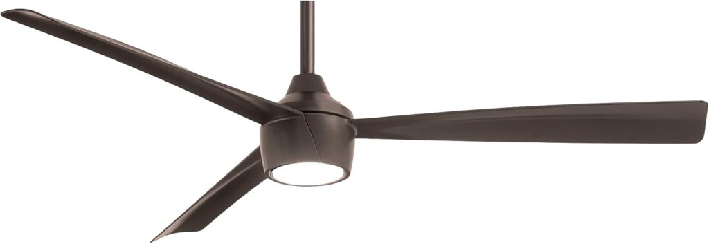 MINKA-AIRE F626L-ORB Skinnie 56 Ceiling Fan with Integrated LED Light in Oil Rubbed Bronze Finish