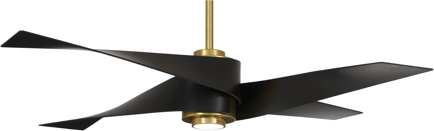 minka-aire-f903l-sbrmbk-artemis-iv-64-inch-ceiling-fan-with-led-light-and-dc-motor-in-soft-brass-finish-and-matte-black-