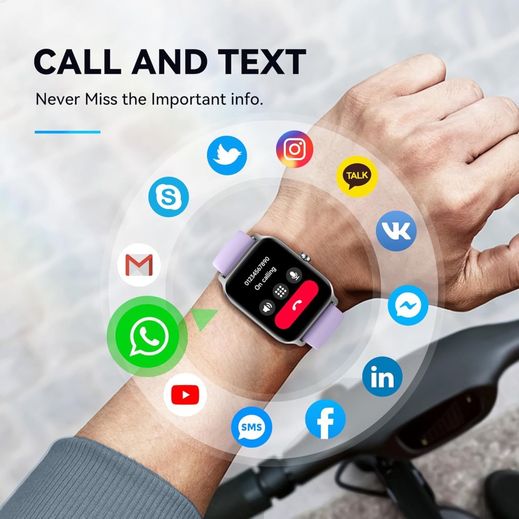 Smart Watch for Men(Answer/Make Call),Alexa Built-in,1.8Fitness Tracker with Heart Rate Sleep SpO2 Monitor,100 Sport Mode,5ATM Waterproof,Activity Trackers and Smartwatches for iOS and Android Phones