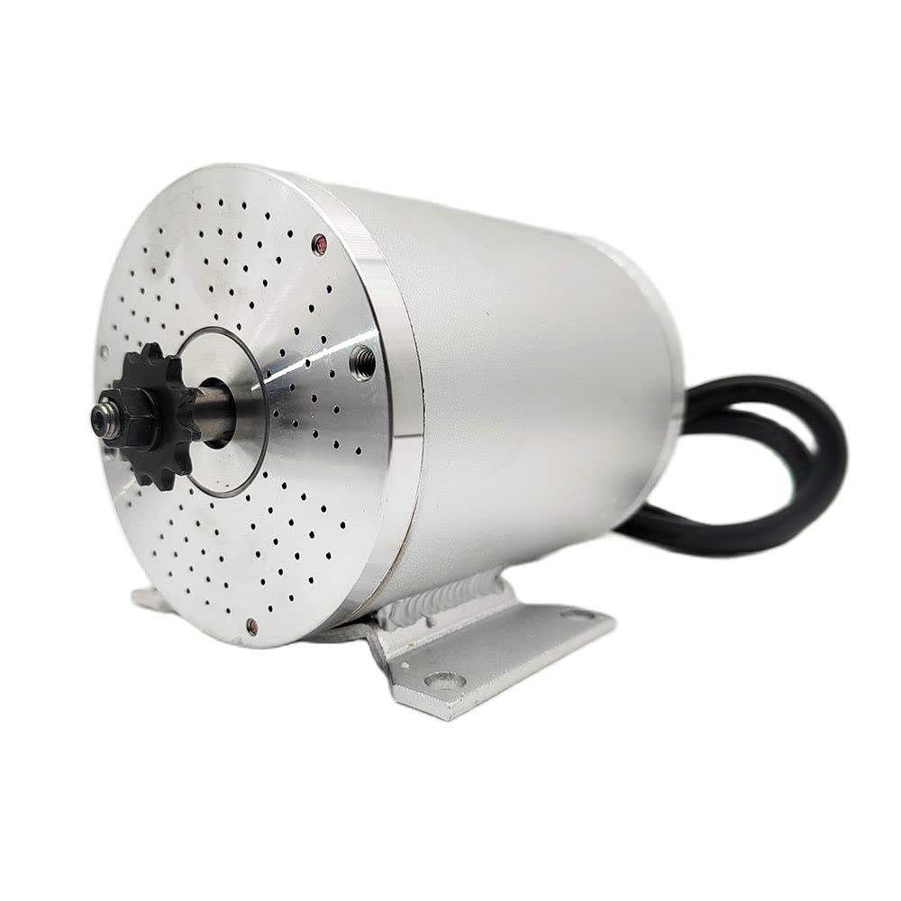 48V 2000W 4500RPM Electric Scooter BLDC Motor MY1020 for E-Scooter Motorcycle Accessories Part (Type, 48V 2000W Motor), Silver 48V 2000W 4500RPM Electric Scooter BLDC Motor MY1020 for E-Scooter Motorcycle Accessories Part (Type, 48V 2000W Motor), Silver