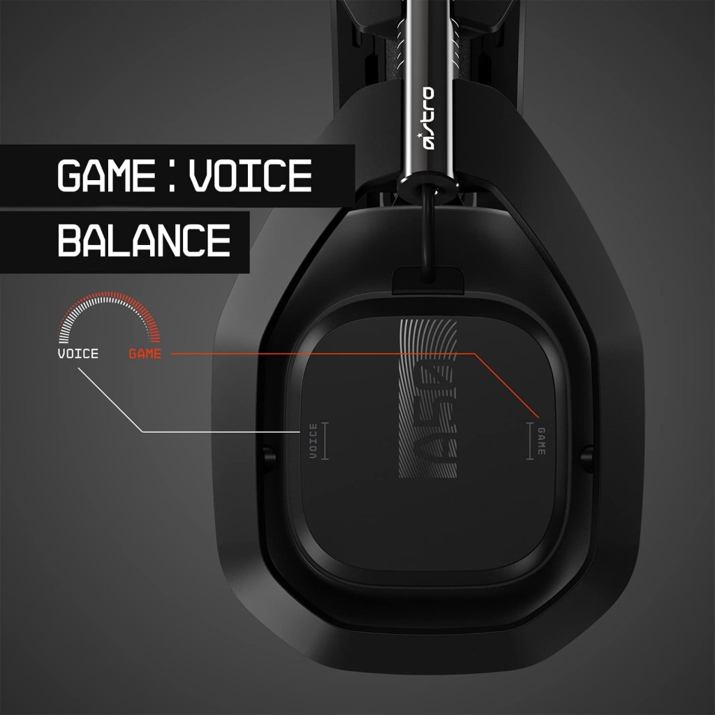 ASTRO Gaming A50 Wireless Headset + Base Station Gen 4 - Compatible with Xbox Series X|S, Xbox One, PC, Mac - Black/Gold
