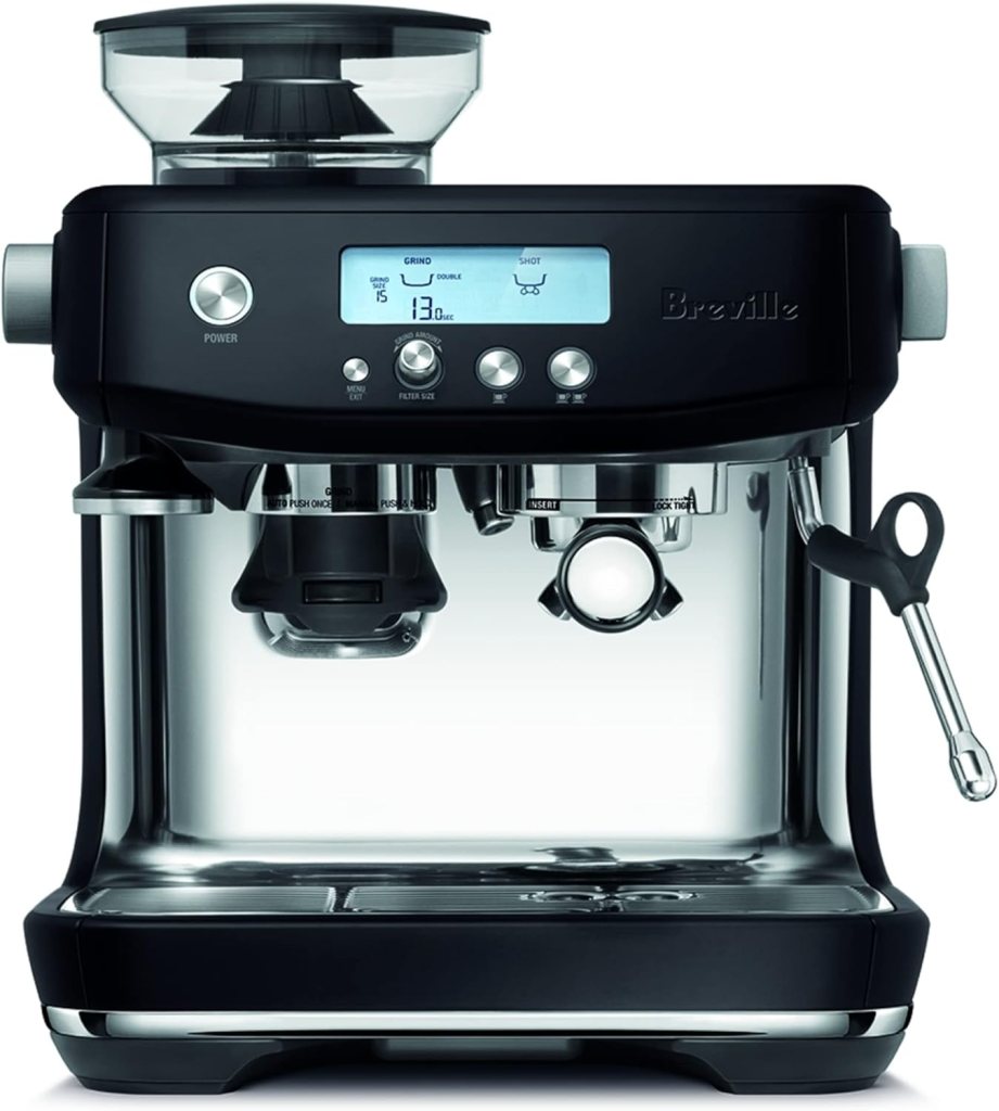 Breville Barista Pro Espresso Machine BES878BTR, Black Truffle
