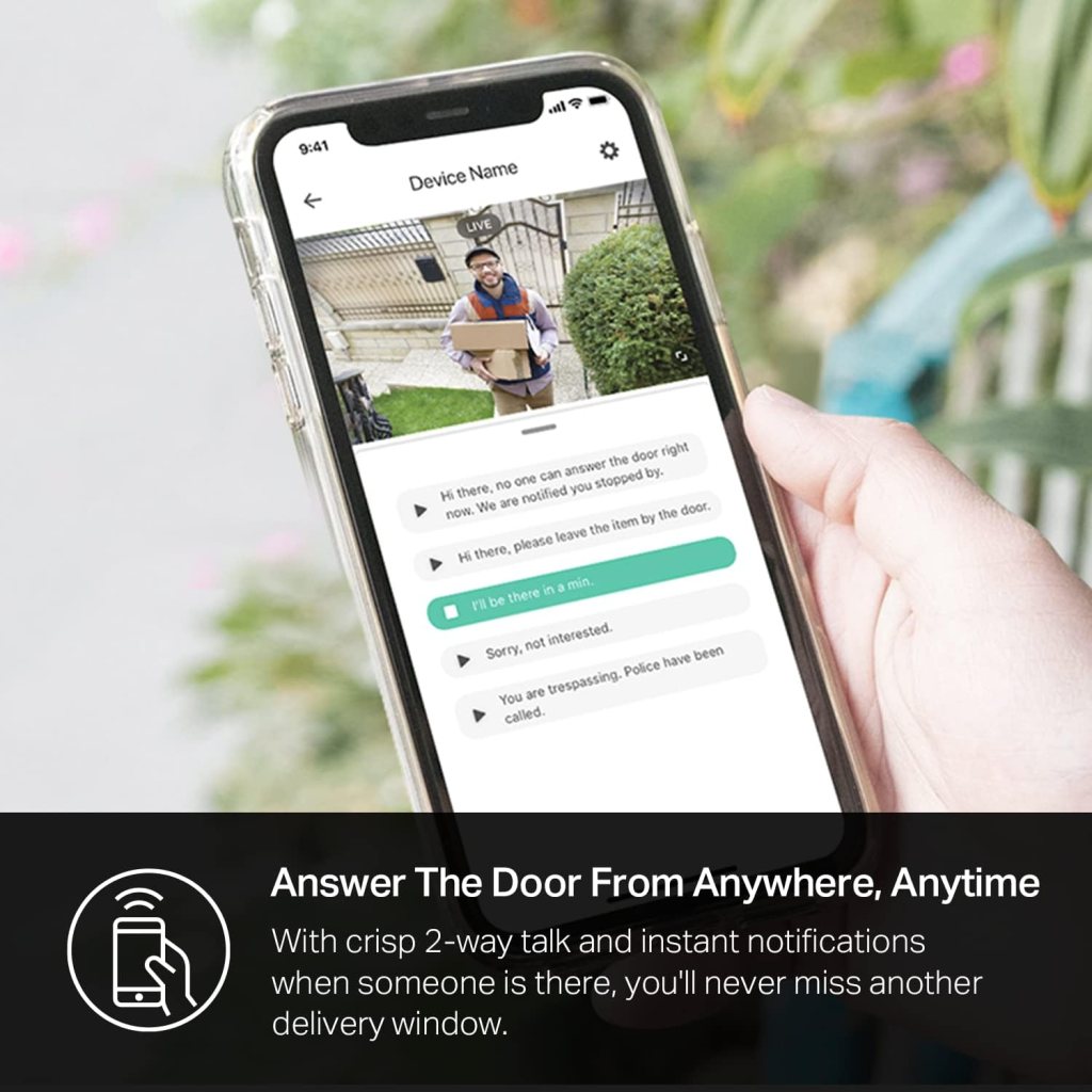 Kasa Smart Video Doorbell Camera Hardwired w/Chime, 2K Resolution, Always-on Power, Night Vision, 2-Way Audio, Real-Time Notification, Cloud SD Card Storage, Works w/Alexa Google Home (KD110) Kasa Smart Video Doorbell Camera Hardwired w/Chime, 2K Resolution, Always-on Power, Night Vision, 2-Way Audio, Real-Time Notification, Cloud SD Card Storage, Works w/Alexa Google Home (KD110)