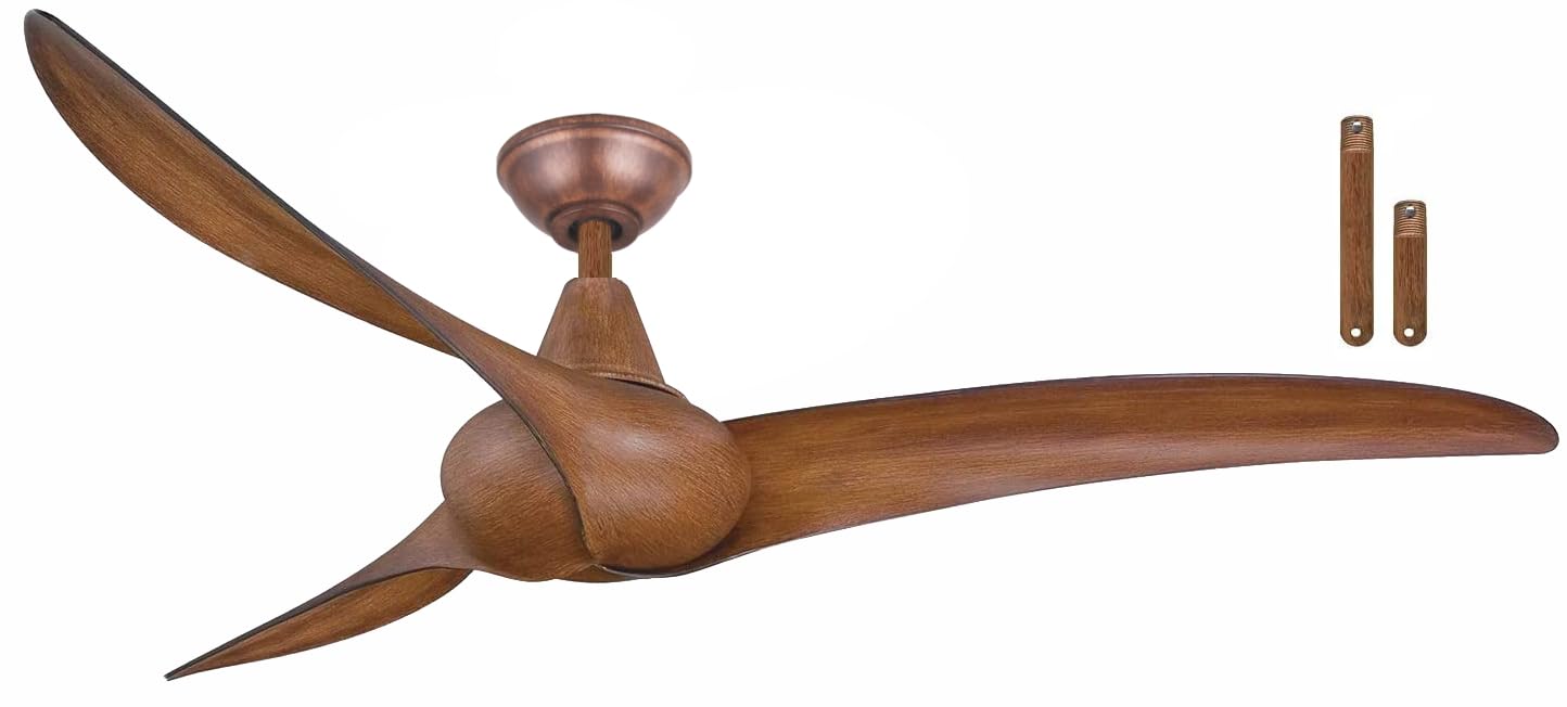 minka-aire-f843-dk-wave-led-52-brown-low-profile-ceiling-fan-with-remote-control-and-3-inch-downrod