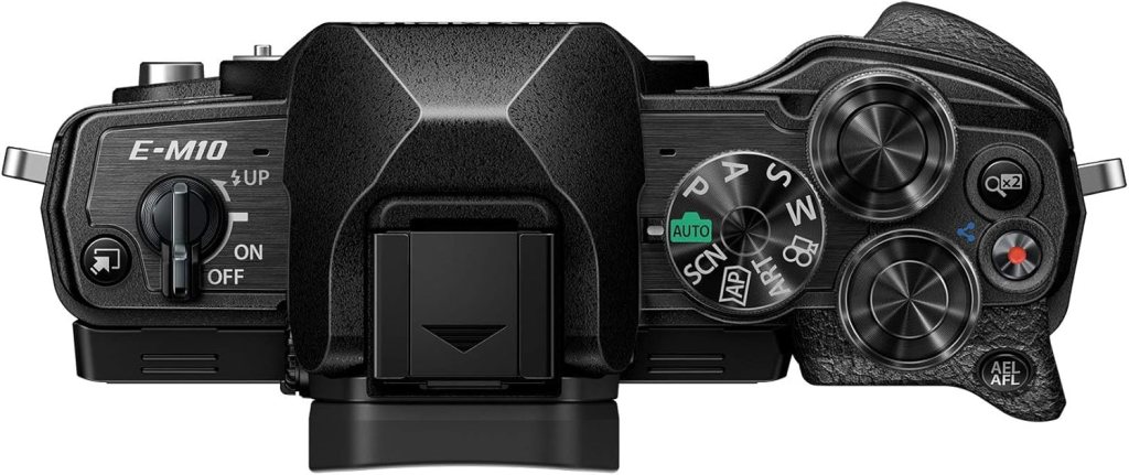 OM System Olympus E-M10 Mark IV Silver Micro Four Thirds System Camera M.Zuiko Digital ED 14-42mm F3.5-5.6 EZ kit 20MP Sensor 5-Axis Image Stabilization 4K Video Wi-Fi