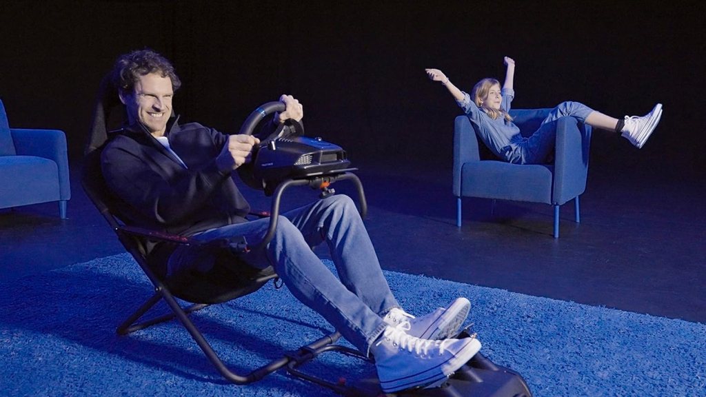 Playseat Challenge Racing Simulator Cockpit | Foldable  Adjustable | for High Performance Sim Racing | Compact  Flexible | Supports All Steering Wheels  Pedals | for PC and Console