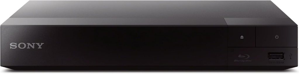 Sony BDP-BX370 Streaming Blu-ray DVD Player with built-in Wi-Fi, Dolby Digital TrueHD/DTS and upscaling, with included HDMI cable