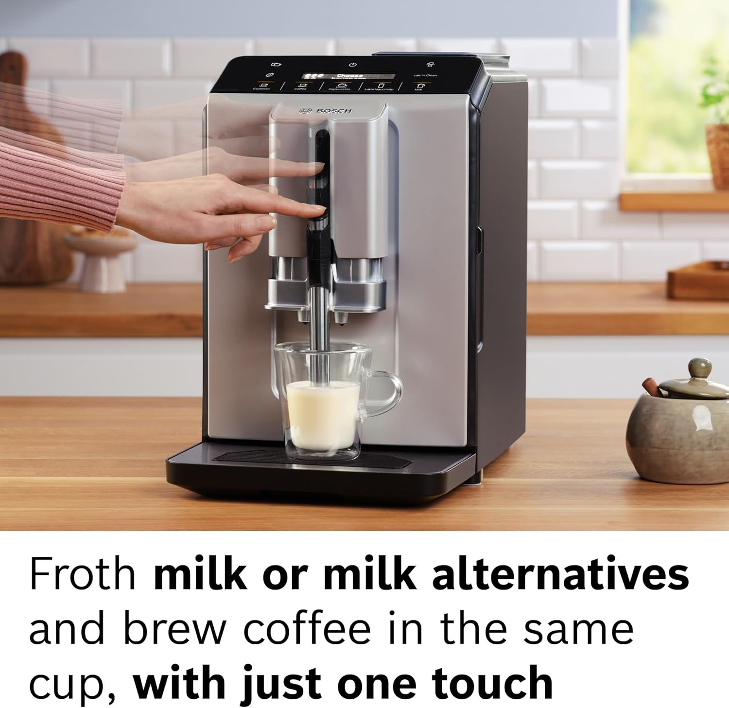 Bosch 300 Series Espresso Machine Review bosch-300-series-fully-automatic-espresso-and-coffee-machine-in-cup-frother-onetouch-milk-drinks-5-drink-options-ceramic-1