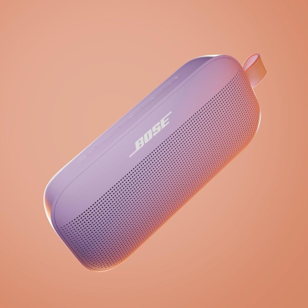 Bose SoundLink Flex Bluetooth Speaker, Portable Speaker with Microphone, Wireless Waterproof Speaker for Travel, Outdoor and Pool Use, Stone Blue
