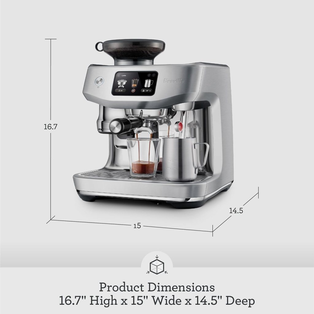 Breville Oracle Jet Espresso Machine, Brushed Stainless Steel