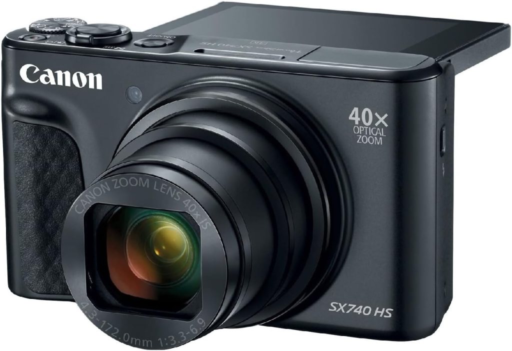 Canon Powershot SX740 HS Digital Camera (Black)