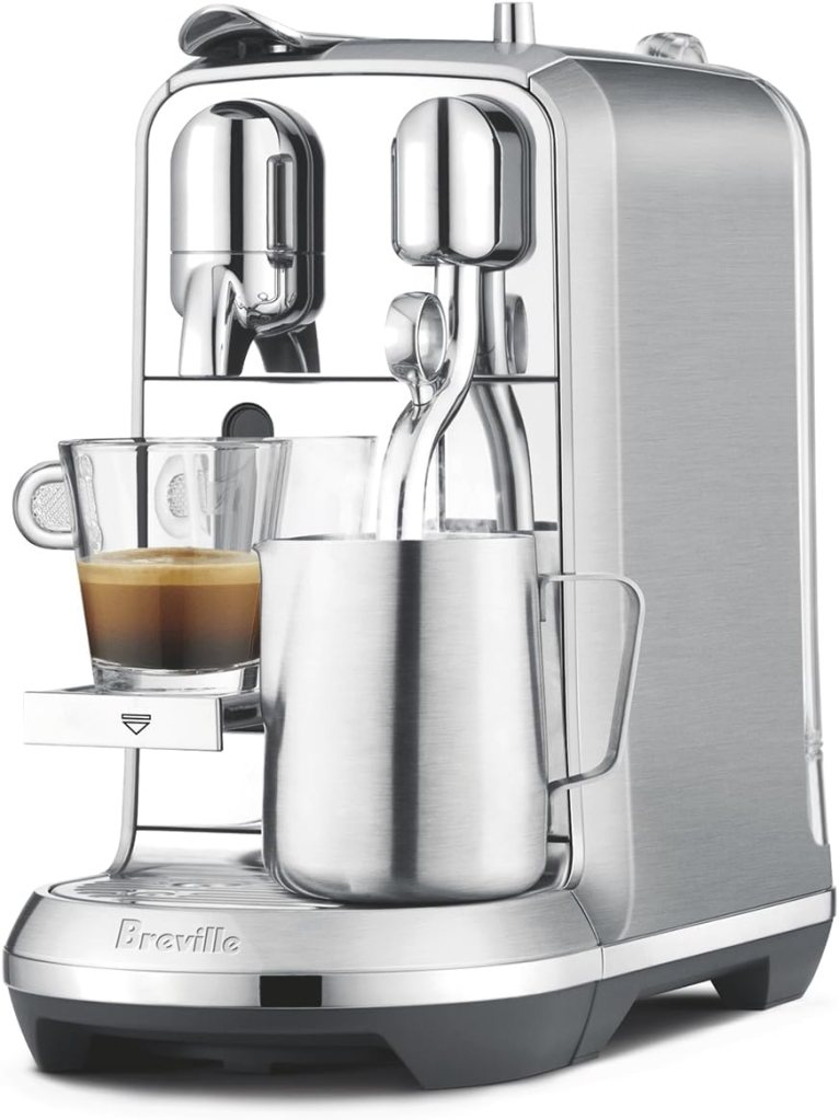 Nespresso Creatista Plus Espresso Machine by Breville, Damson Blue