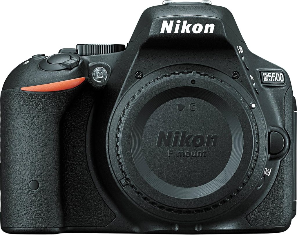 Nikon D5500 DX-format Digital SLR w/ 18-55mm VR II Kit (Black)