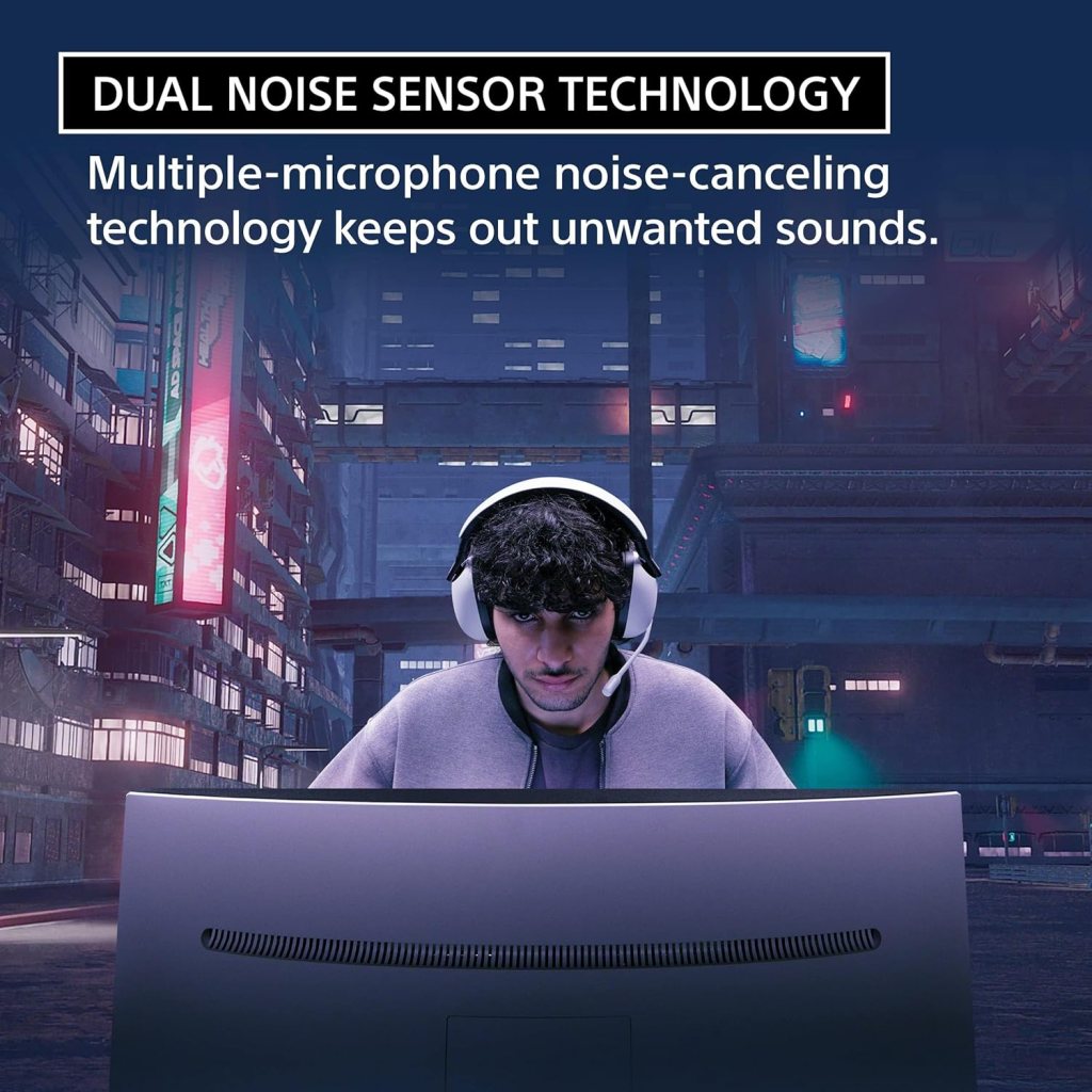 Sony INZONE H9 Gaming Headset, Wireless Noise Canceling Bluetooth Headset With Microphone, 360 Spatial Sound, For PC and PS5 (WH-G900N), White Sony INZONE H9 Gaming Headset, Wireless Noise Canceling Bluetooth Headset With Microphone, 360 Spatial Sound, For PC and PS5 (WH-G900N), White