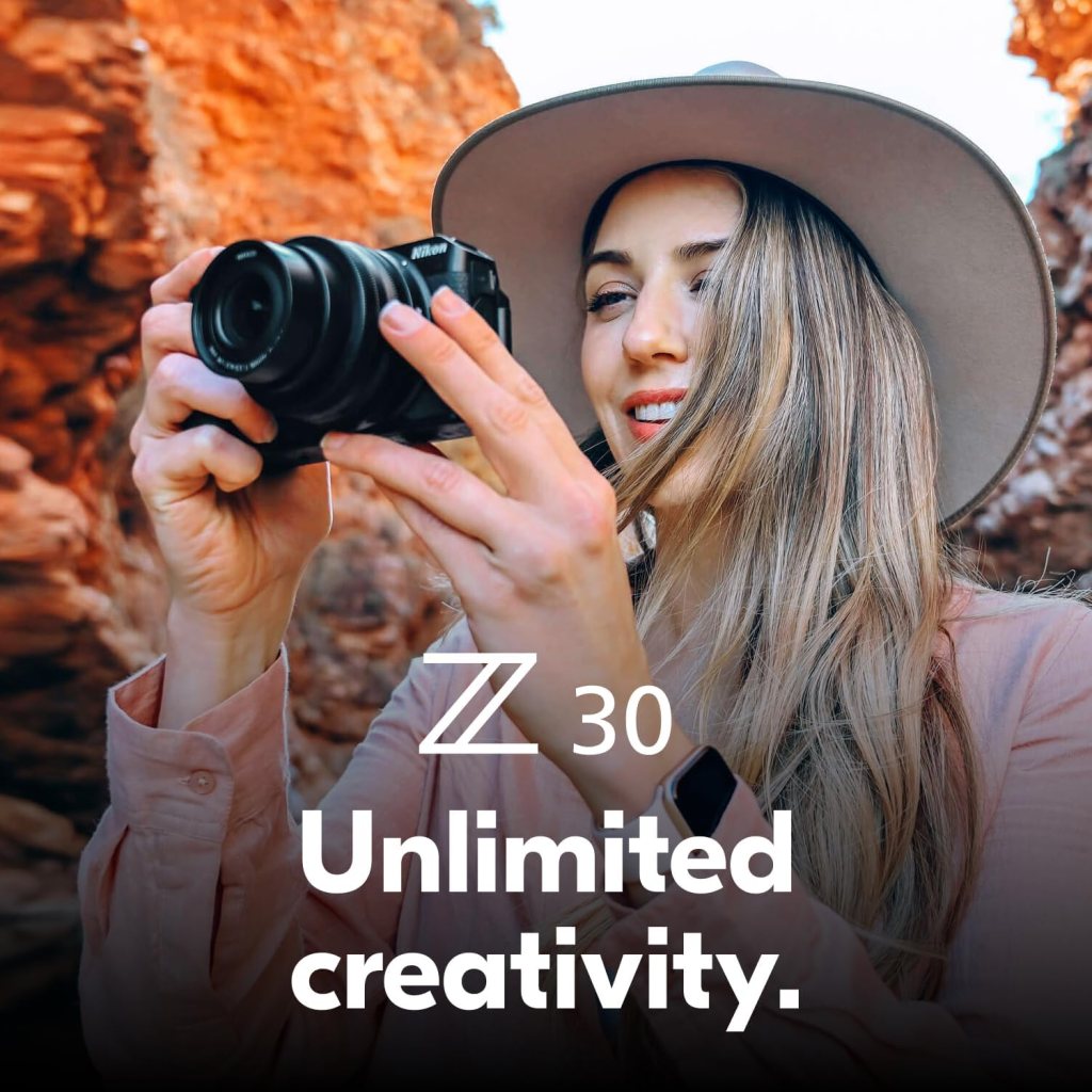 Nikon Z 30 | Our most compact, lightweight mirrorless stills/video camera | Nikon USA Model
