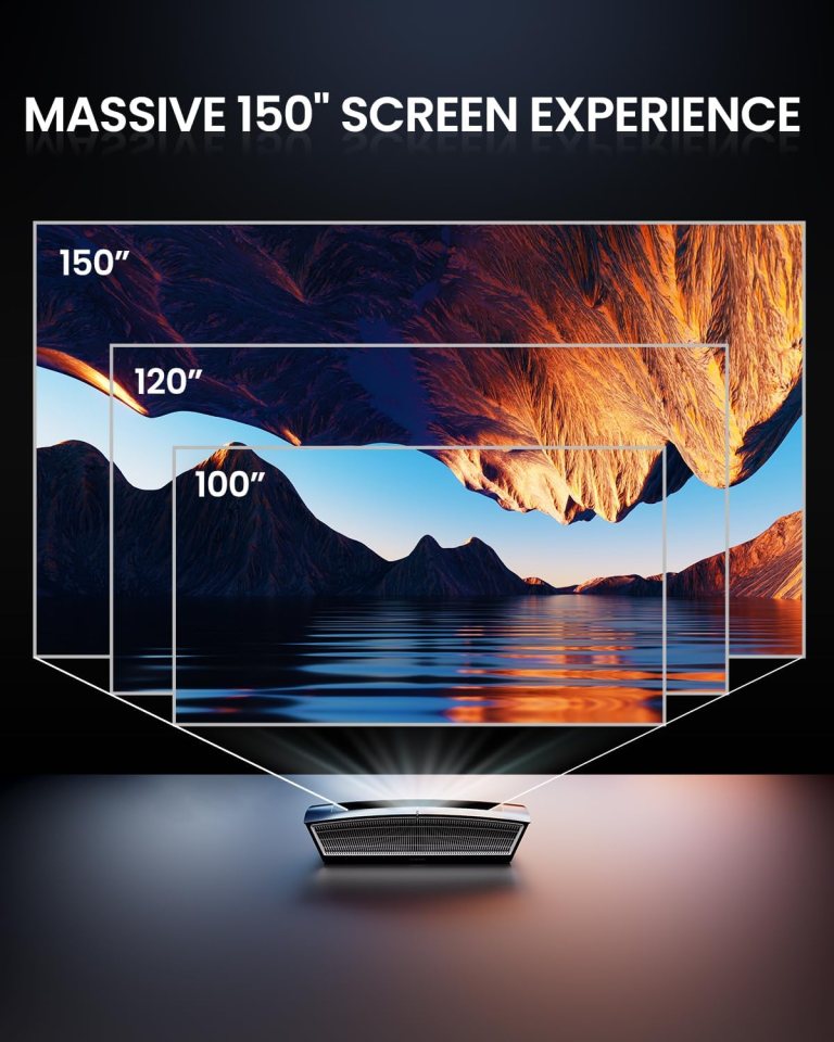 4K Smart Projector with Wifi and Bluetooth review