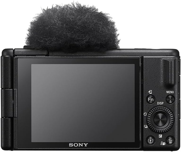 Sony ZV-1 II Vlog Camera for Content Creators and Vloggers - Black