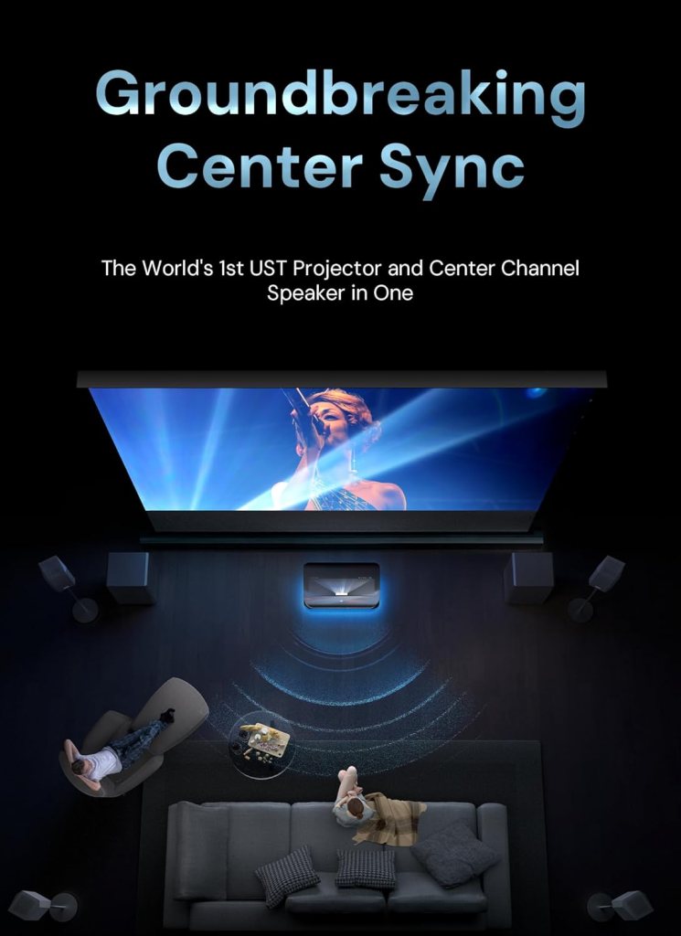 AWOL VISION LTV-3000 Pro 4K 3D Ultra Short Throw Triple Laser Projector, Dolby Vision Atmos, HDR10+, 150 UST Laser TV Home Theater Projector AWOL VISION LTV-3000 Pro 4K 3D Ultra Short Throw Triple Laser Projector, Dolby Vision Atmos, HDR10+, 150 UST Laser TV Home Theater Projector