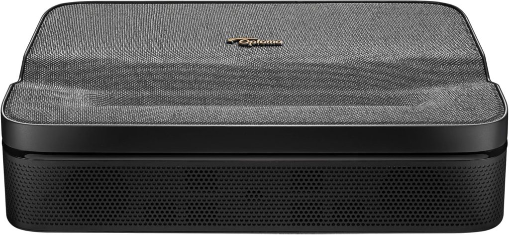 Optoma ML1080UST PHOTON GO Ultra Short Throw 1080p HDR10 Portable Projector, Triple Laser (RGB), Onboard Google TV with Netflix and Disney+ Certified, Built-in Battery, Wi-Fi  Bluetooth