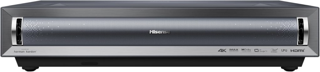 Hisense PX3-PRO Laser Cinema Triple Laser Ultra Short Throw Home Theater Projector, 80~150, 4K UHD, Dolby Vision Atmos, HDR10+, IMAX Enhanced, 3000 ANSI Lumens, Google TV Hisense PX3-PRO Laser Cinema Triple Laser Ultra Short Throw Home Theater Projector, 80~150, 4K UHD, Dolby Vision Atmos, HDR10+, IMAX Enhanced, 3000 ANSI Lumens, Google TV