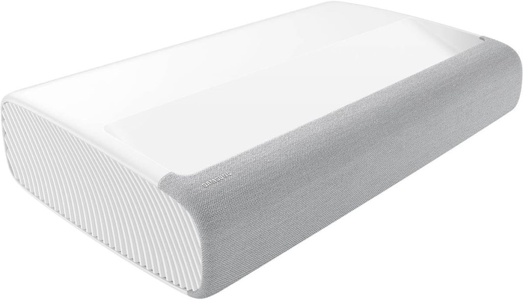 SAMSUNG 120 The Premiere Ultra Short Throw 4K UHD Smart Single Laser Projector for Home Theater, HDR, 2.2Ch Surround Sound System w/ Alexa Built-In (SP-LSP7TFAXZA, Latest Model)