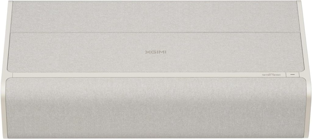 XGIMI AURA Series UST Laser Projector, Dolby Vision, IMAX Enhanced, 1,000,000:1 Dynamic Contrast Ratio, 0.177:1 Throw Ratio, Harman Kardon, 2300 Lumens AURA 2 GTV White XGIMI AURA Series UST Laser Projector, Dolby Vision, IMAX Enhanced, 1,000,000:1 Dynamic Contrast Ratio, 0.177:1 Throw Ratio, Harman Kardon, 2300 Lumens AURA 2 GTV White