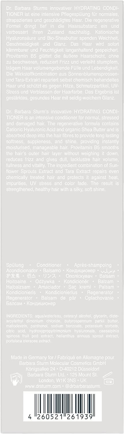 Dr. Barbara Sturm, Hydrating Conditioner : Amazon Luxury
