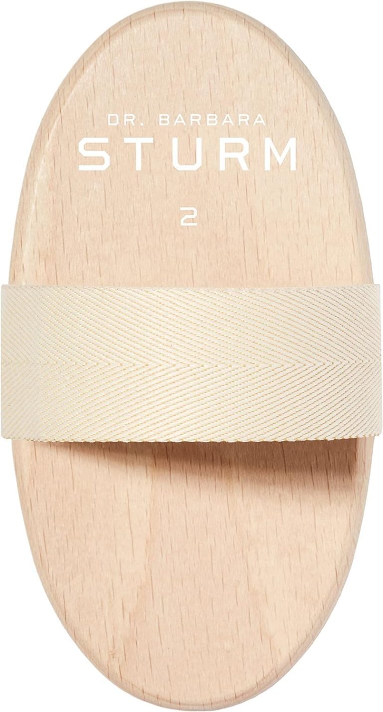 The Body Brush, Medium, Dry Brush for Body with Natural Bristles, Luxury Skincare By Dr. Barbara Sturm : Beauty & Personal Care