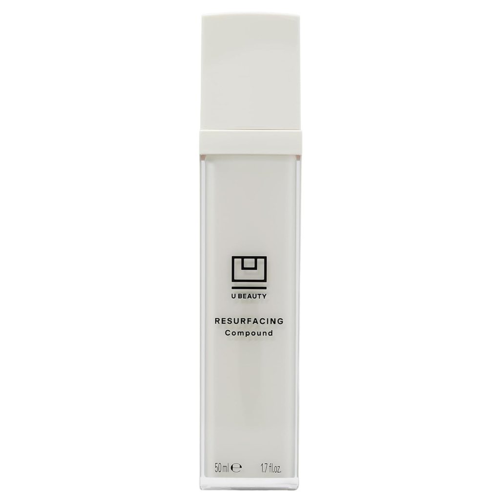 U Beauty Resurfacing Compound Serum - Renew  Illuminate Face Serum - Advanced 8-in-1 Formula with Vitamin C, Retinol, Hyaluronic Acid,  Peptides - Targets Fine Lines, Pores 0.5 fl oz