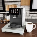 Cafe Bueno Super Automatic Espresso Machine For Home – Coffee Machine With Grinder & Milk Frother For Latte, Cappuccino, Macchiato – Auto Wake & Sleep – All Milk Types